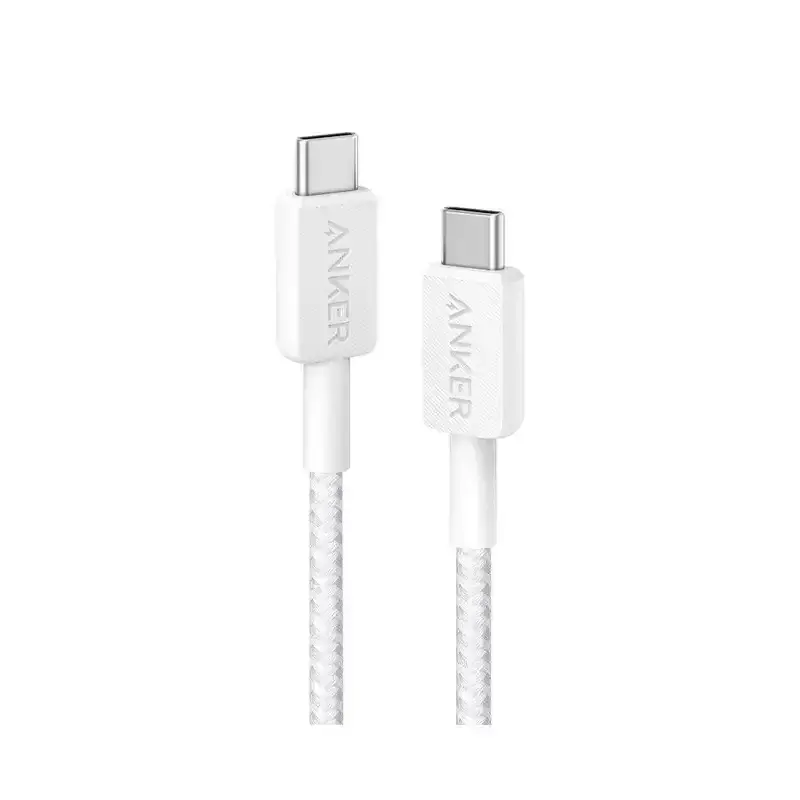 کابل شارژ  انکر مدل Anker 322 USB-C to Lightning A81B5 با طول 90 سانتی‌متر